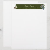 Fairy & Butterflies Letterhead (Front/Back)