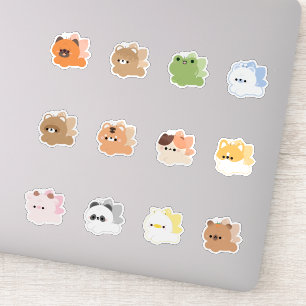 Fairy butterfly animals sticker