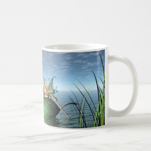 Fairy Butterfly Boat Coffee Mug