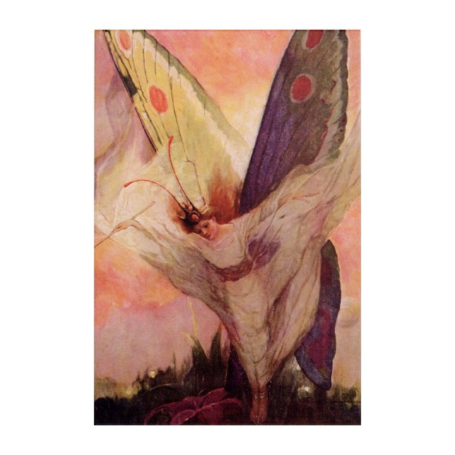 Fairy Butterfly by Frank Schoonover Fine Art (Front)