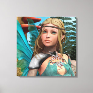 Fairy Butterfly Canvas Print