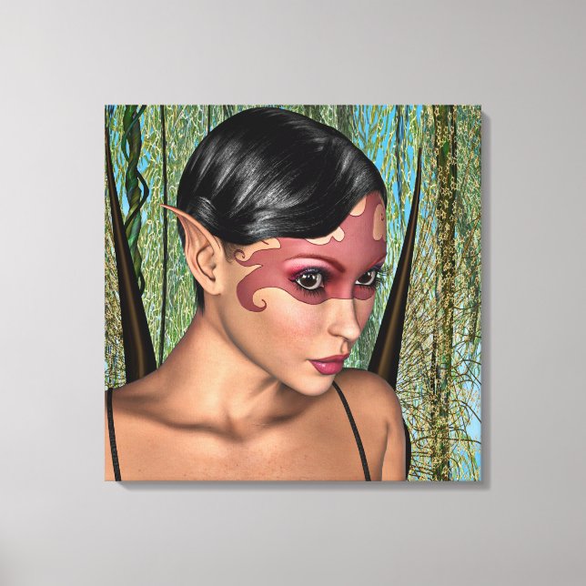 Fairy Butterfly Canvas Print (Front)