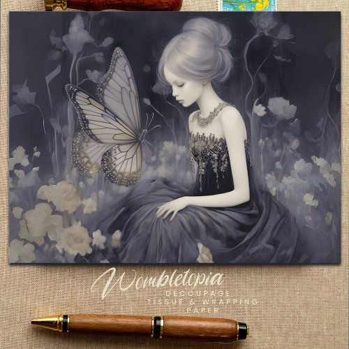 Fairy Butterfly Garden Dreamland Postcard