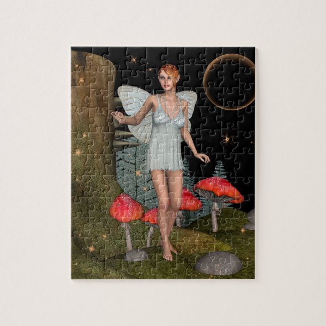 Fairy Butterfly Jigsaw Puzzle (Vertical)