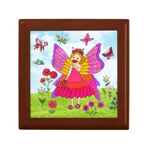 Fairy Butterfly Keepsake Box