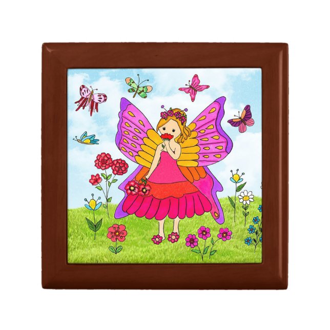Fairy Butterfly Keepsake Box (Front)