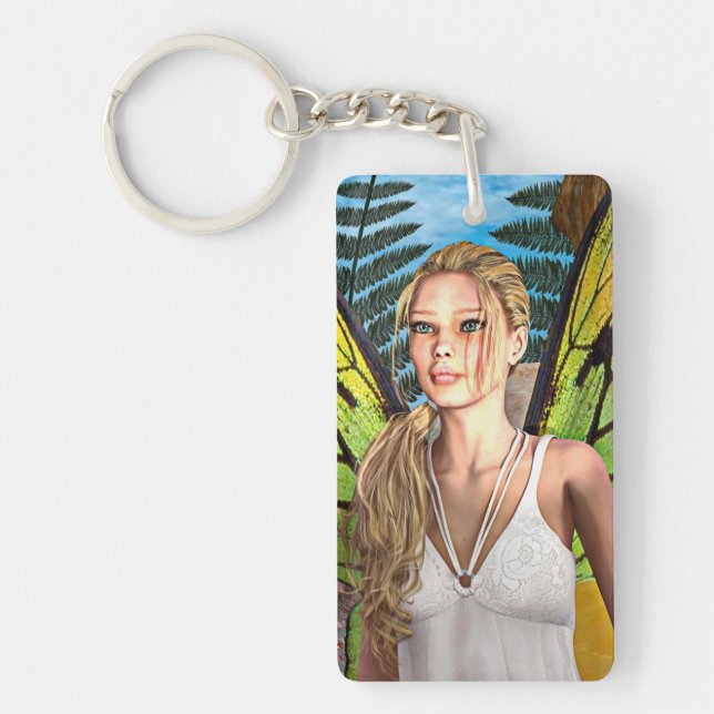 Fairy Butterfly Keychain (Front)