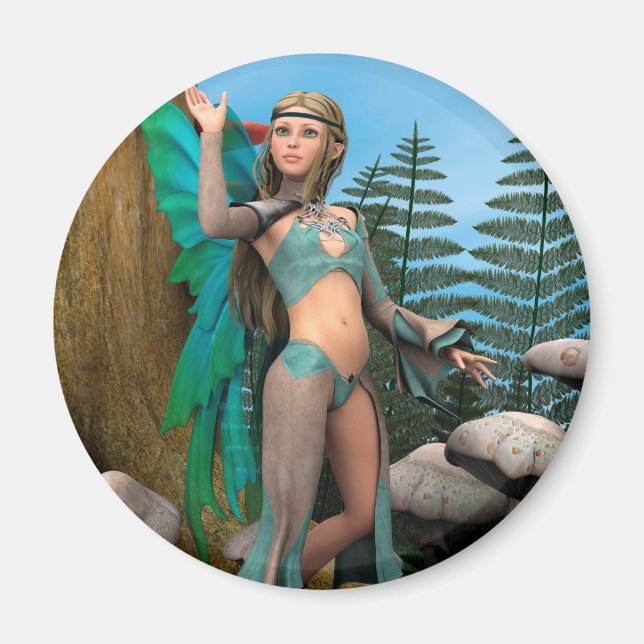 Fairy Butterfly Magnet (Front)