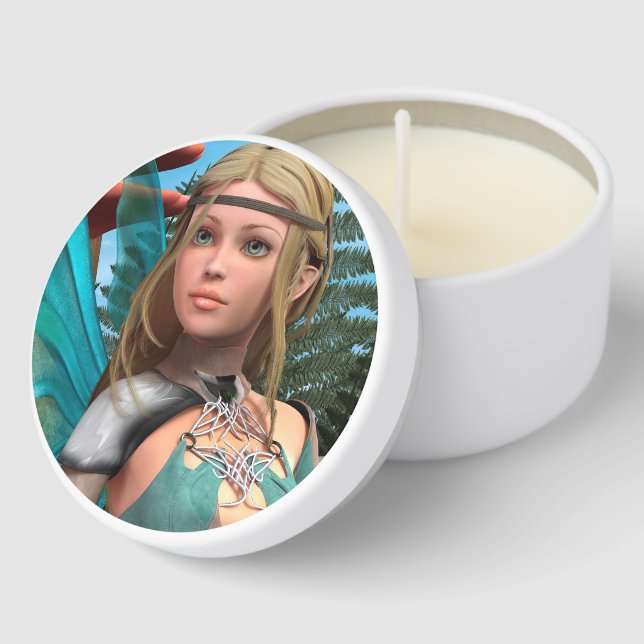 Fairy Butterfly Mini Candle Favors (Corner)