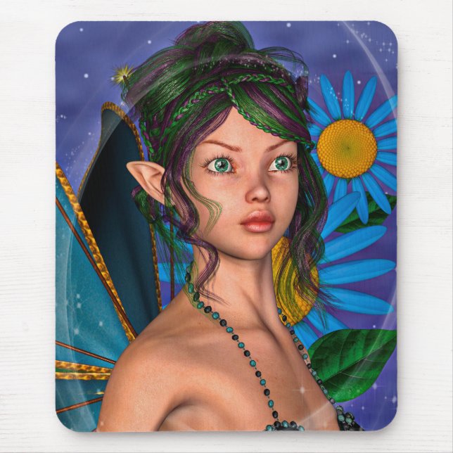 Fairy Butterfly Mouse Pad (Front)