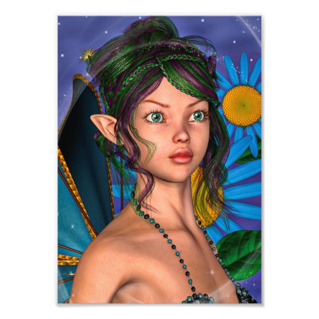 Fairy Butterfly Photo Print (Front)