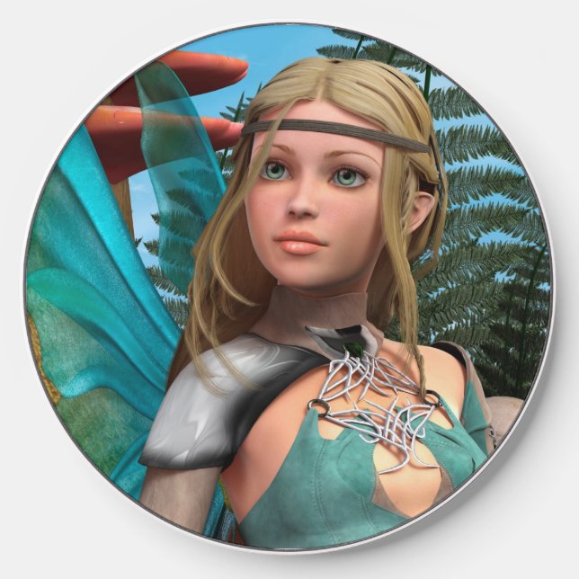 Fairy Butterfly Wireless Charger (Front)