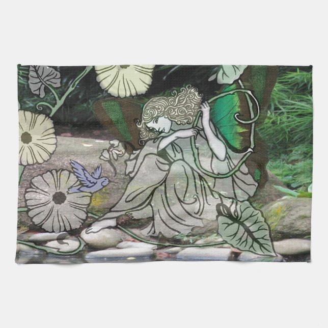 Fairy by the Water2 Towel (Horizontal)