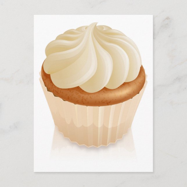 Fairy cake cupcake postcard (Front)