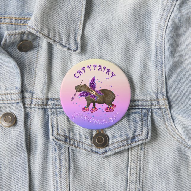 Fairy Capybara Magic Button (In Situ)