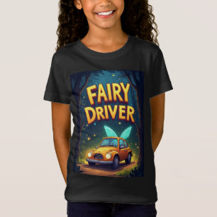 Fairy Car Driver Girls Magic Forest Night ✨ T-Shirt