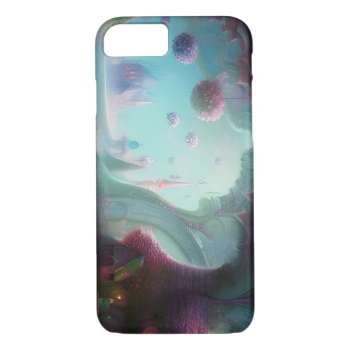 Fairy Castle in the Enchanted Woods iPhone 87 Case