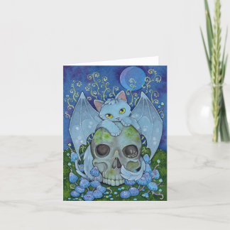 Fairy Cats Affirmation cute cat DEATH Card