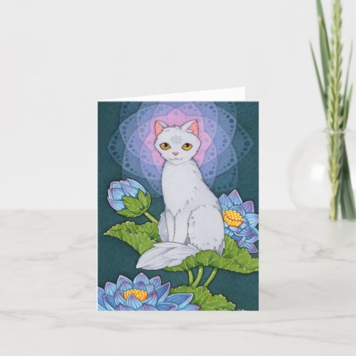 Fairy Cats Affirmation cute cat Mindfulness Card
