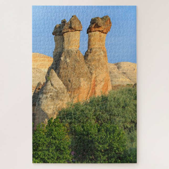Fairy Chimneys at Sunset Jigsaw Puzzle (Vertical)