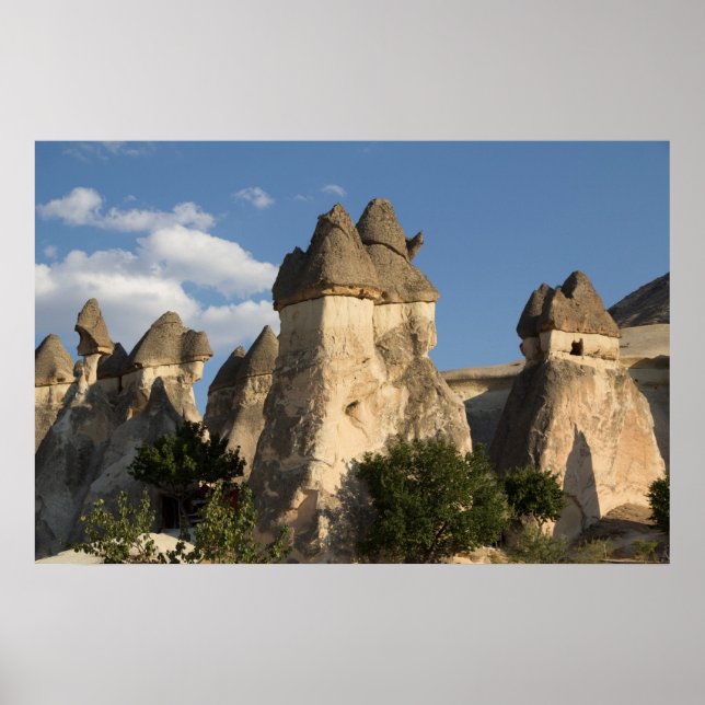Fairy Chimneys In Cappadocia Poster (Front)