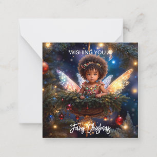 Fairy Christmas Magical Note Card