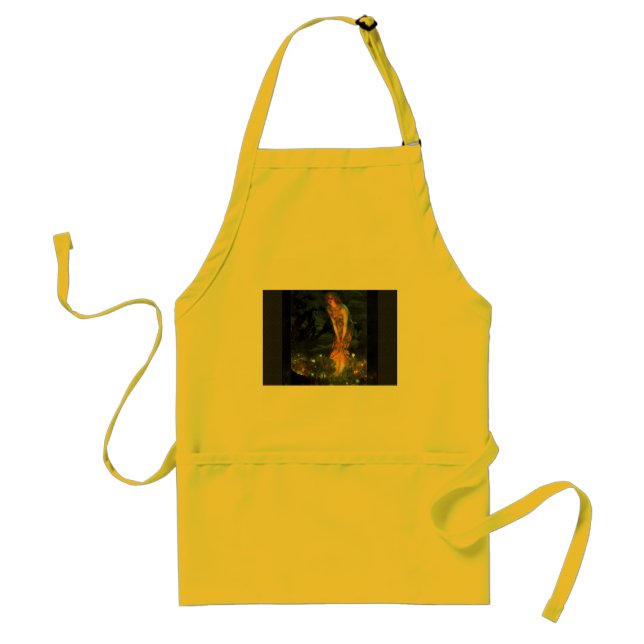 Fairy Circle Fairies Midsummer Eve Adult Apron (Front)