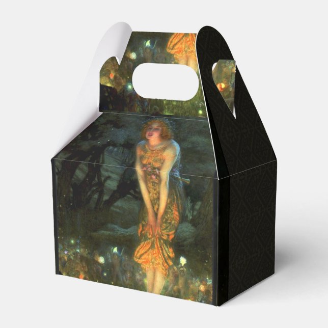 Fairy Circle Fairies Midsummer Eve Favor Boxes (Front Side)