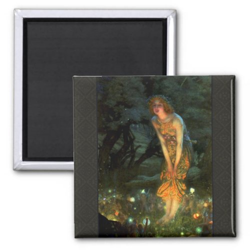 Fairy Circle Fairies Midsummer Eve Magnet