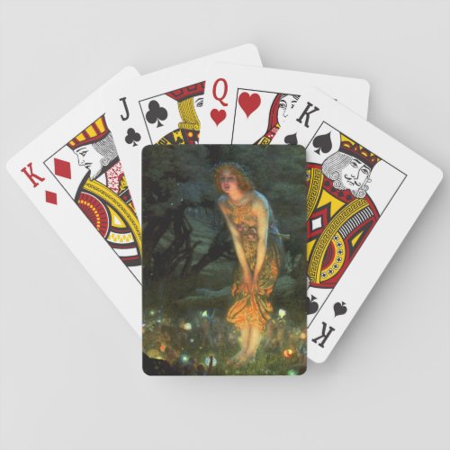 Fairy Circle Fairies Midsummer Eve Poker Cards