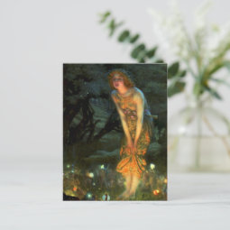 Fairy Circle Fairies Midsummer Eve Postcard | Zazzle