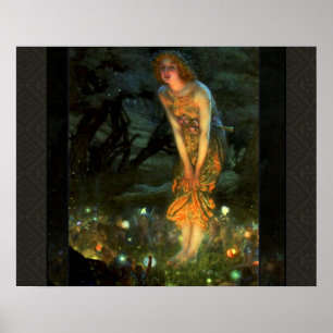 Fairy Circle Fairies Midsummer Eve Poster