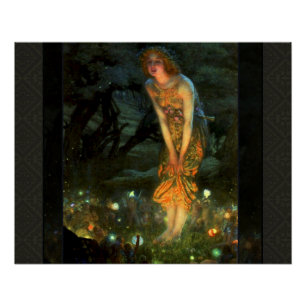 Fairy Circle Fairies Midsummer Eve Poster
