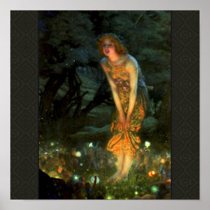 Fairy Circle Fairies Midsummer Eve Poster