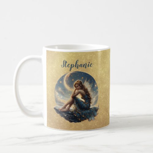 Fairy Coffee Mug with Fairies Whimsical Art