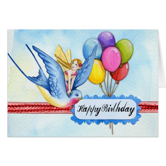 Fairy colorful balloons (Front Horizontal)