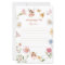 Fairy Colorful Widflower 1st Birthday Message