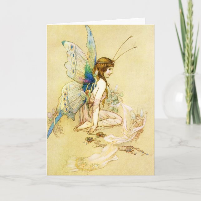 Fairy Costume Greeting Card (Front)