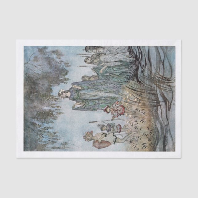 Fairy Court Tissue Paper (Front)