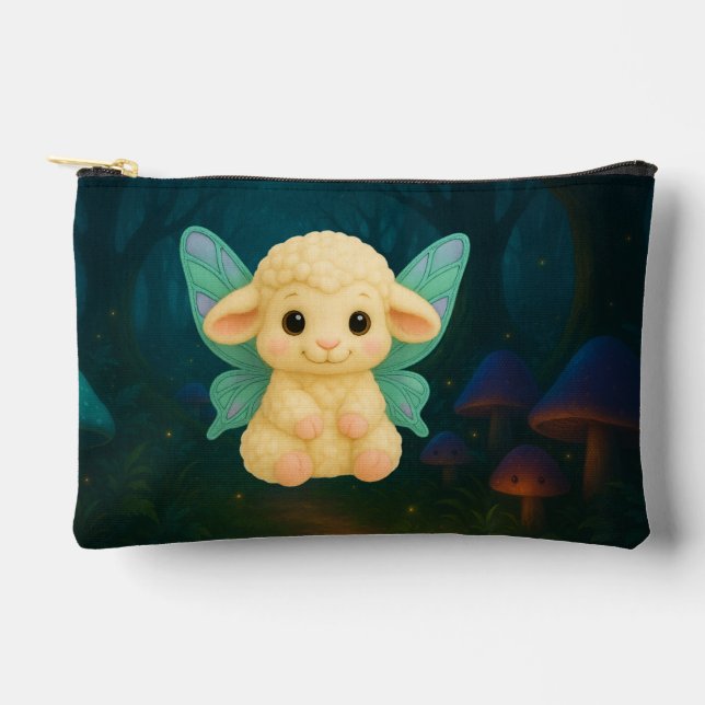 Fairy Critters™ Fairy Lamb Accessory Pouch (Front)