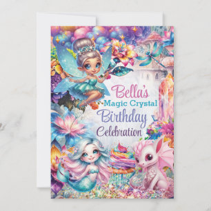 Fairy Crystal Party Invitation