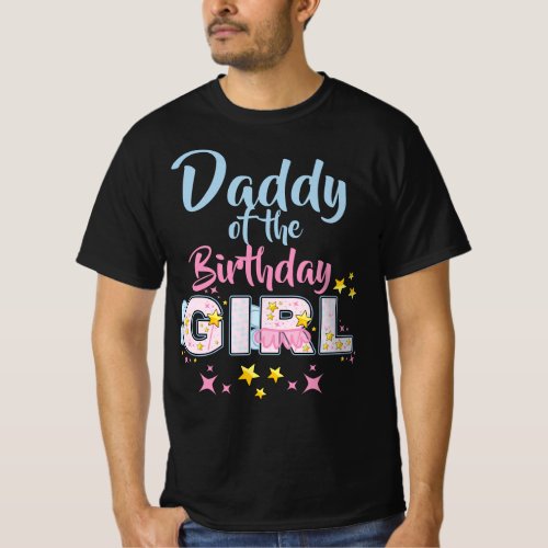 Fairy Daddy of the Birthday Girl  T_Shirt