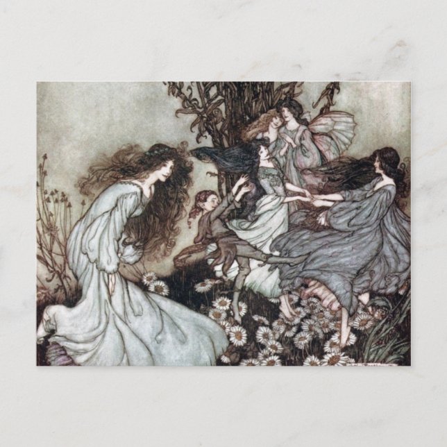 Fairy dance postcard (Front)