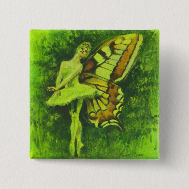 Fairy Dancer Button (Front)