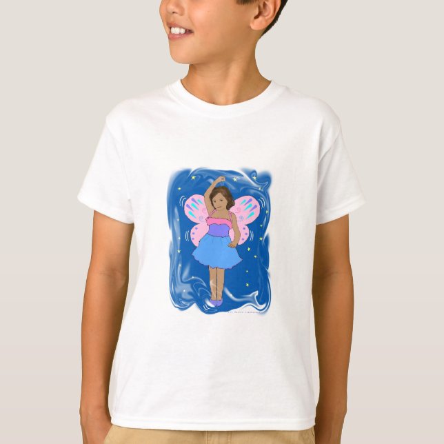 fairy dancing in the night sky T-Shirt (Front)