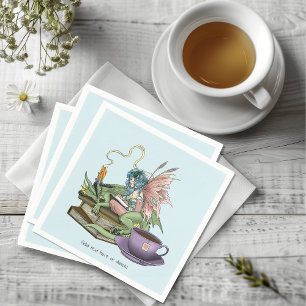 Fairy Dragon Books Tea Friendship Napkins