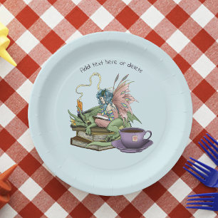 Fairy Dragon Books Tea Friendship Paper Plates
