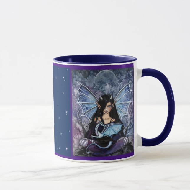 Fairy Dragon Mug by Molly Harrison (Right)