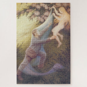 Fairy Dream (by Theodor Severin Kittelsen) Jigsaw Puzzle