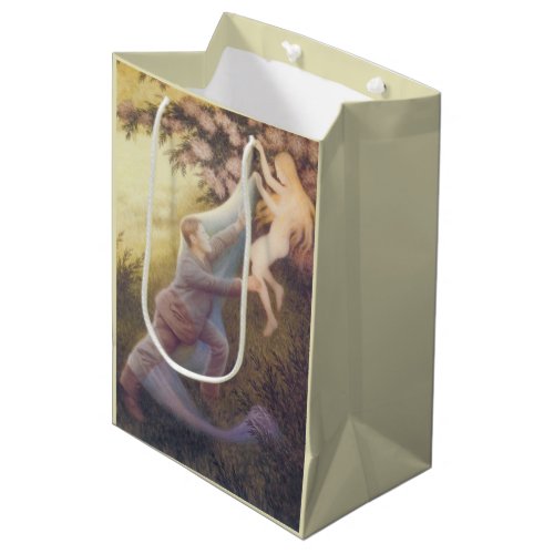 Fairy Dream by Theodor Severin Kittelsen Medium Gift Bag